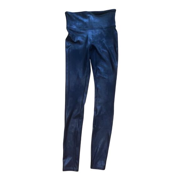 SPANX Pants - Spanx Women’s Black Faux Leather High Rise Leggings Size Small